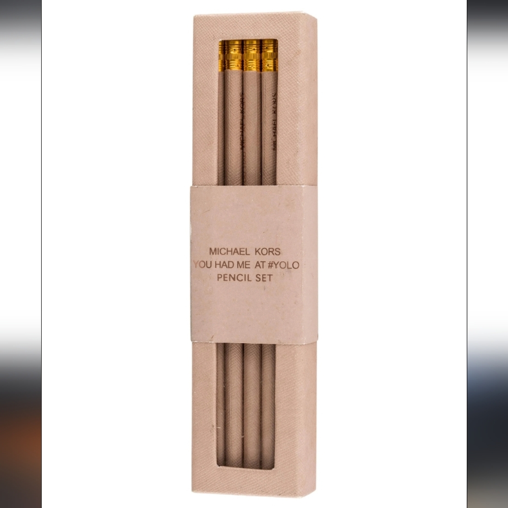 Michael Kors You Had Me At #Yolo Pencil Pink Set